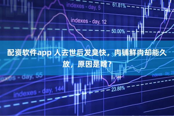 配资软件app 人去世后发臭快，肉铺鲜肉却能久放，原因是啥？